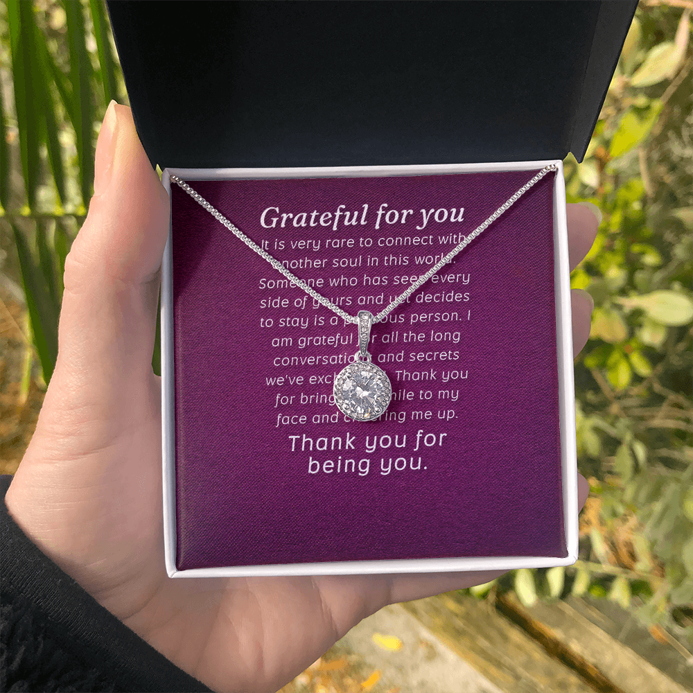 Eternal Hope Necklace: Grateful for you