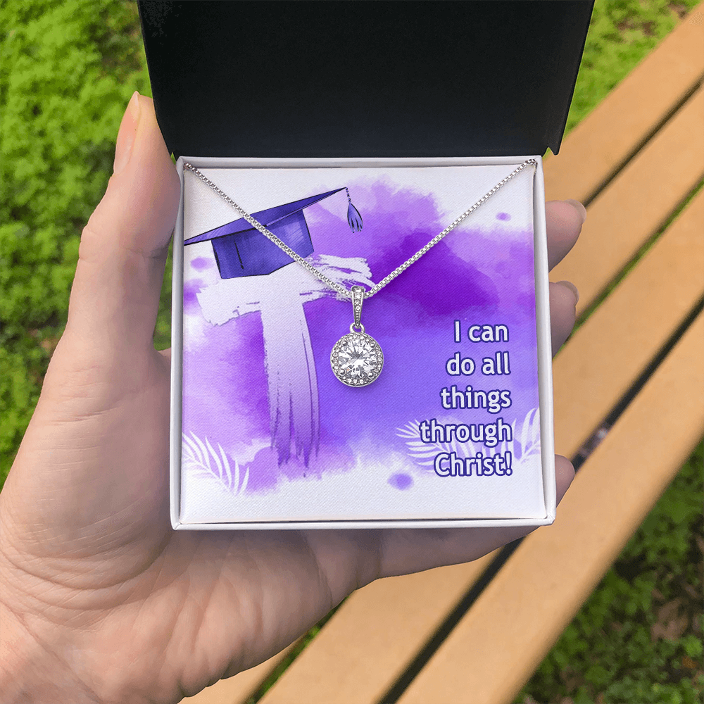 Eternal Hope Necklace :I can do all things through Christ !