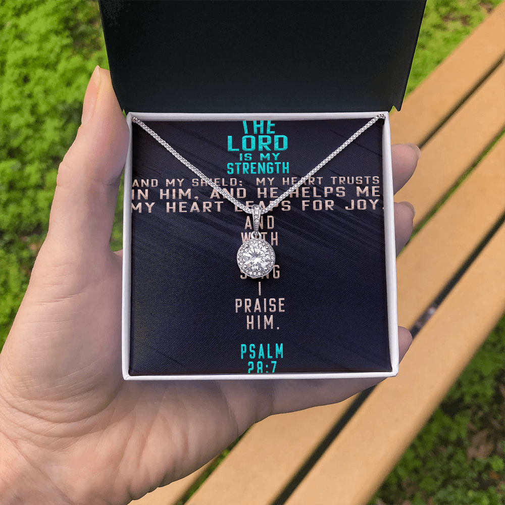 Eternal Hope Necklace: The Lord Is My Strength