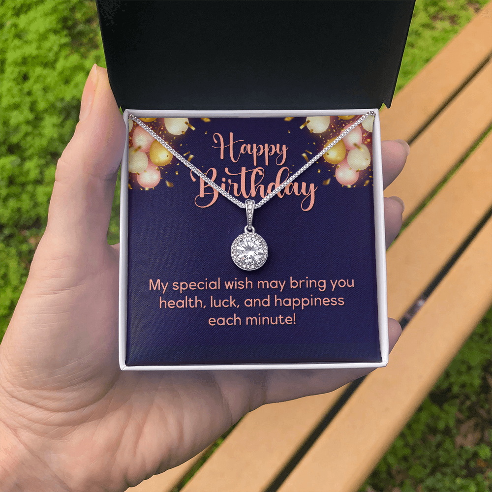 Eternal Hope Necklace: Happy Birthday Balloons
