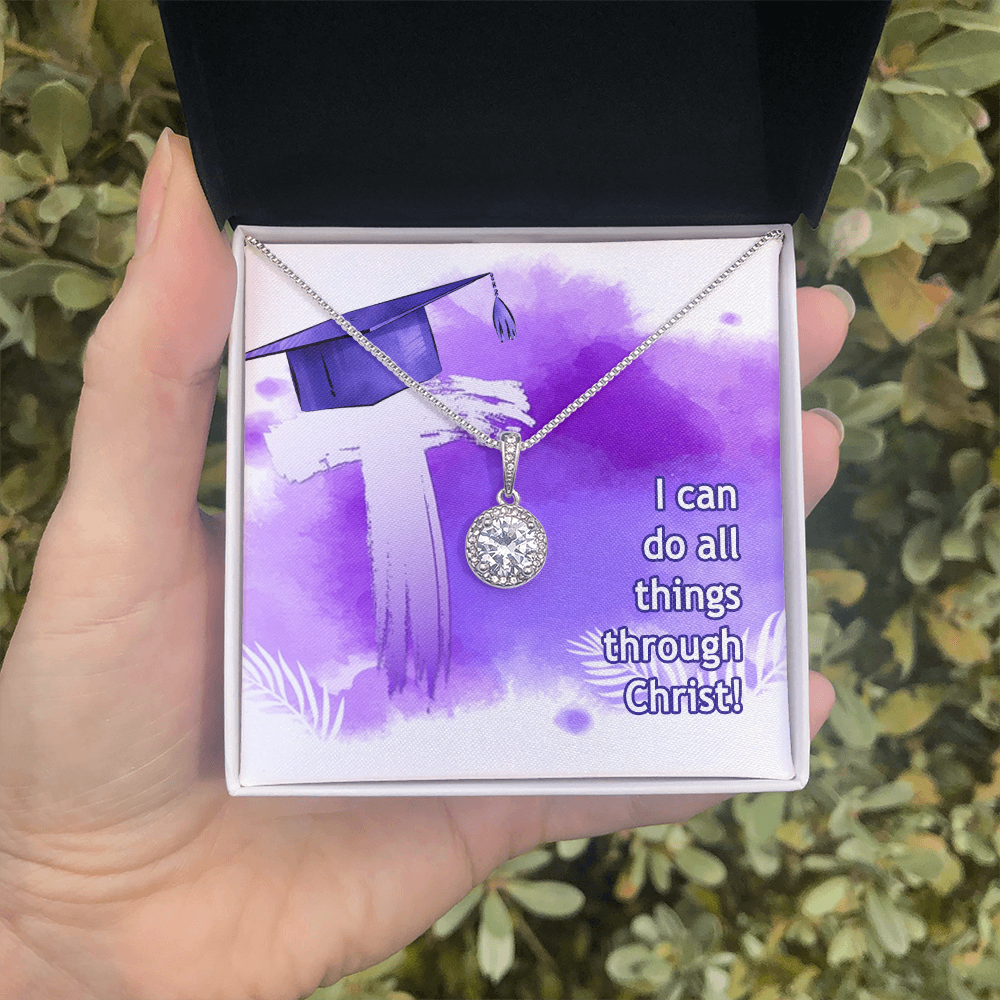 Eternal Hope Necklace :I can do all things through Christ !