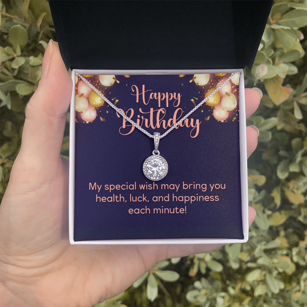Eternal Hope Necklace: Happy Birthday Balloons