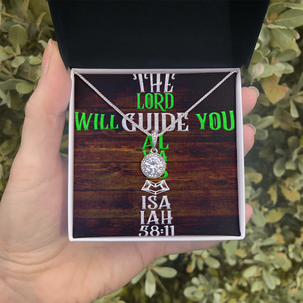 Eternal Hope Necklace: The Lord Will Guide You