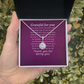 Eternal Hope Necklace: Grateful for you