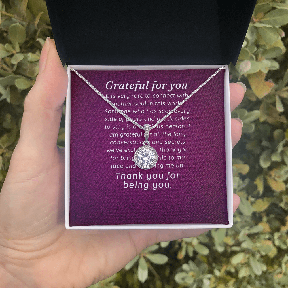 Eternal Hope Necklace: Grateful for you