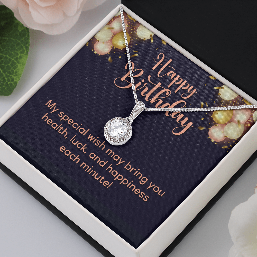 Eternal Hope Necklace: Happy Birthday Balloons