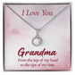 Eternal Hope Necklace: Grandma : I Love You