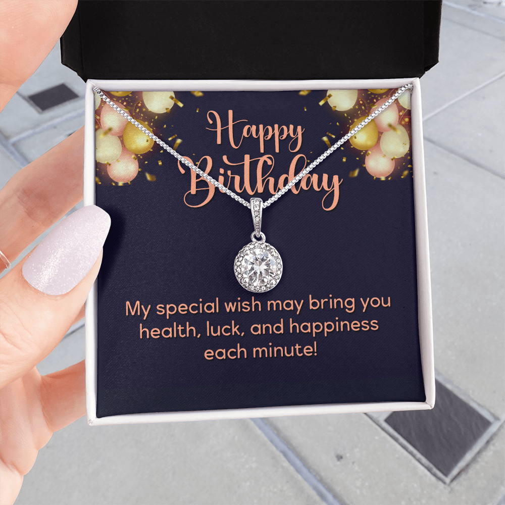 Eternal Hope Necklace: Happy Birthday Balloons
