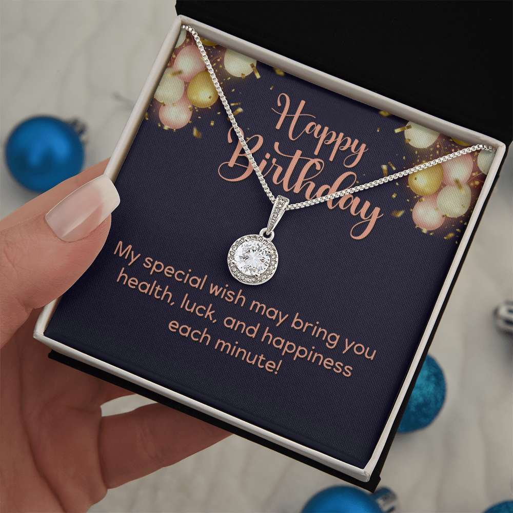 Eternal Hope Necklace: Happy Birthday Balloons
