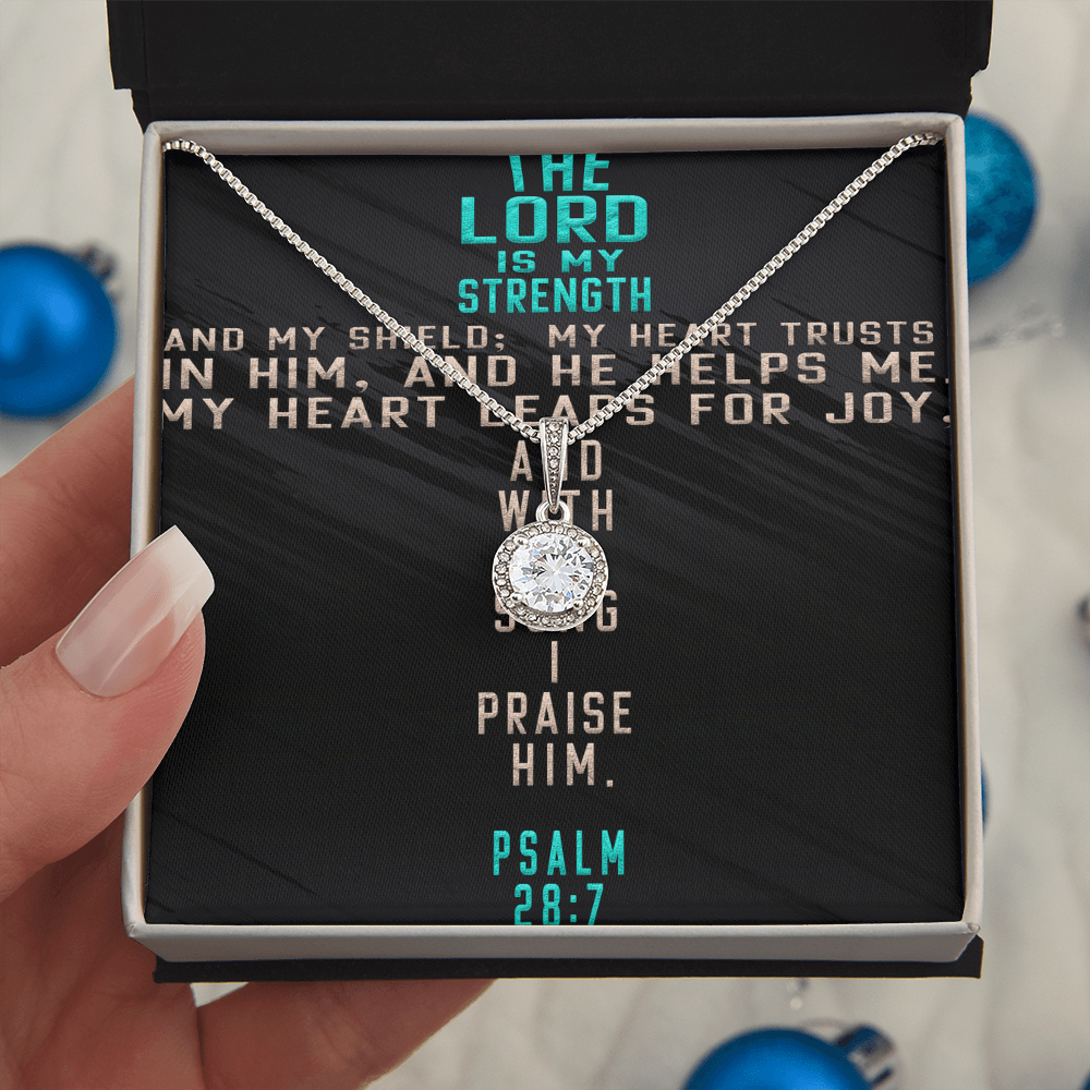 Eternal Hope Necklace: The Lord Is My Strength