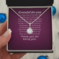 Eternal Hope Necklace: Grateful for you