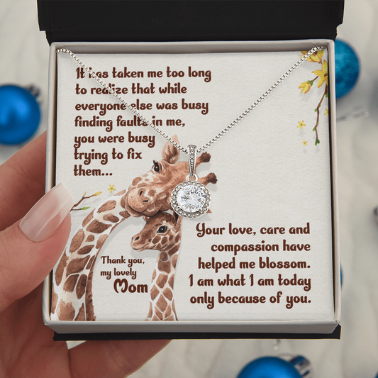 Eternal Hope Necklace: Mom : Thank You