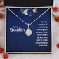 Eternal Hope Necklace:My to Daughter