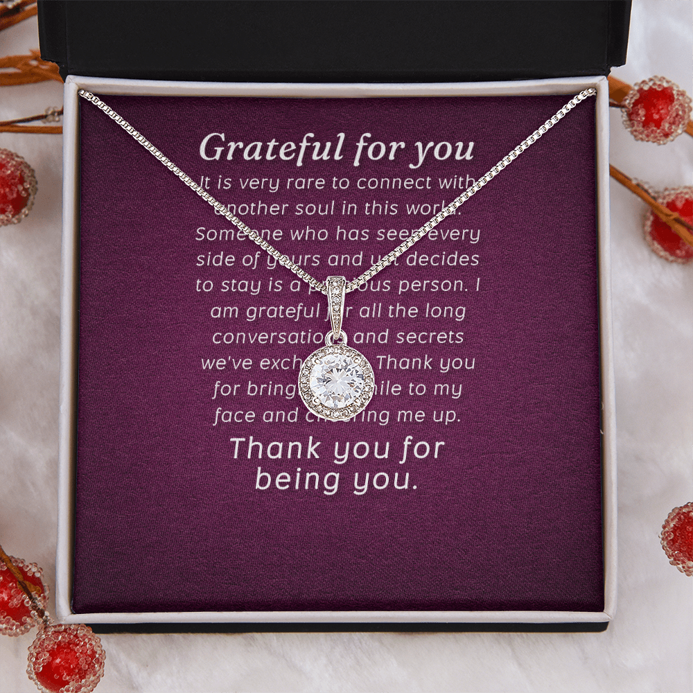 Eternal Hope Necklace: Grateful for you