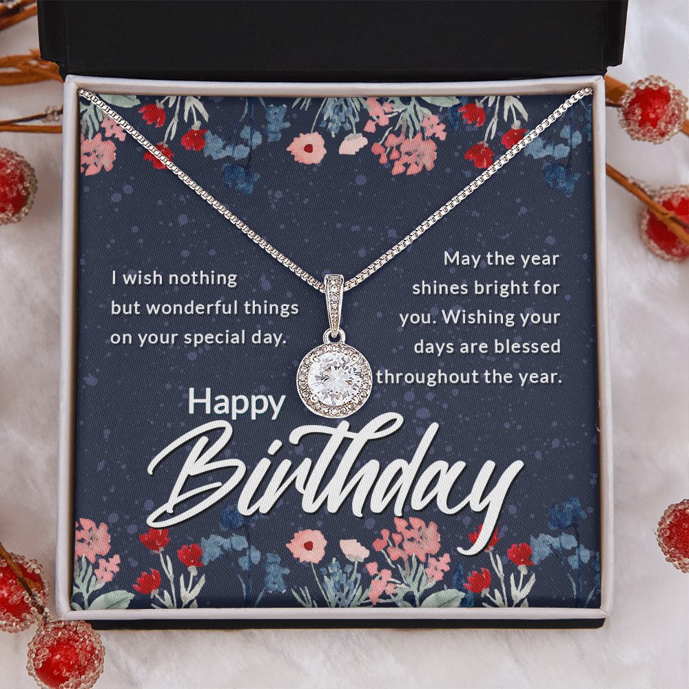 Eternal Hope Necklace: Happy Birthday