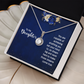 Eternal Hope Necklace:My to Daughter