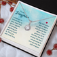 Eternal Hope Necklace: To My Daughter -Win or Learn