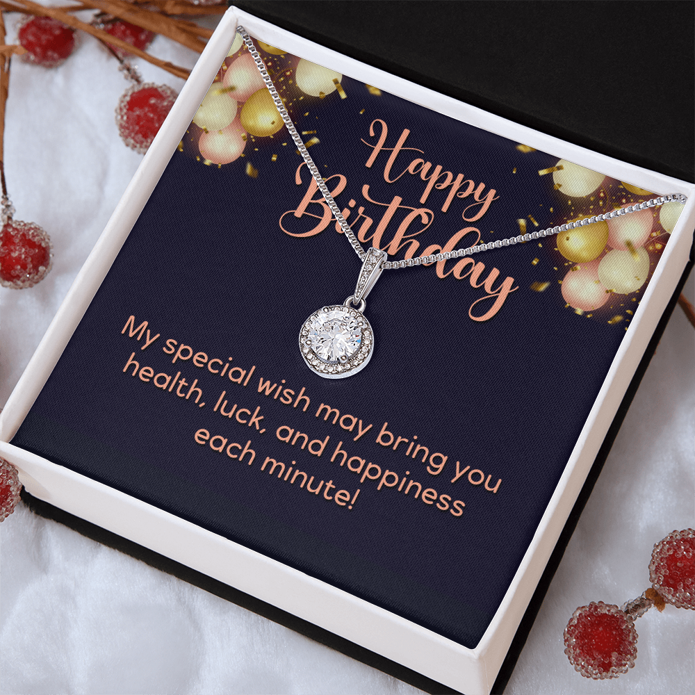 Eternal Hope Necklace: Happy Birthday Balloons