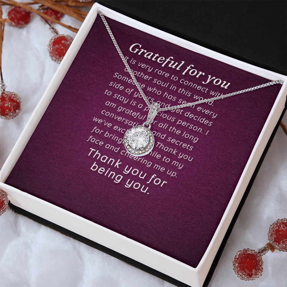 Eternal Hope Necklace: Grateful for you