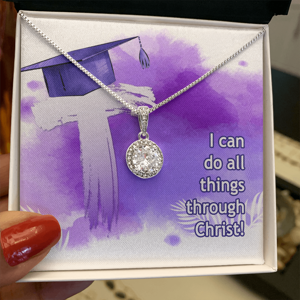 Eternal Hope Necklace :I can do all things through Christ !