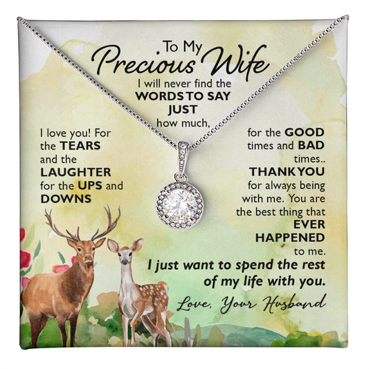 Eternal Hope Necklace: To My Precious Wife