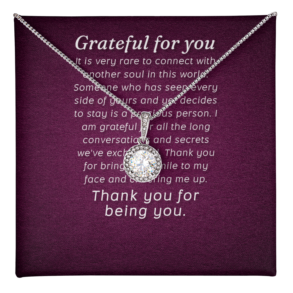 Eternal Hope Necklace: Grateful for you
