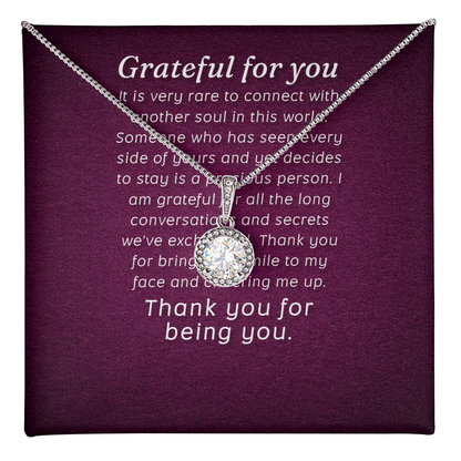 Eternal Hope Necklace: Grateful for you