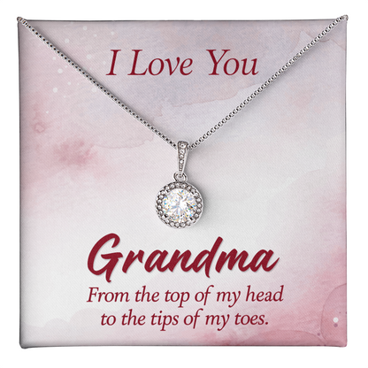 Eternal Hope Necklace: Grandma : I Love You