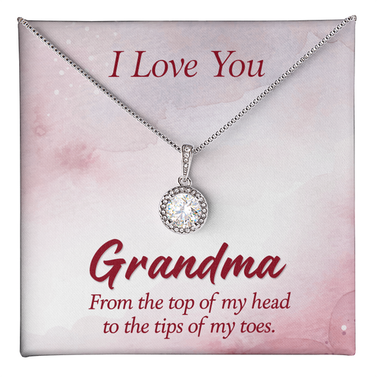 Eternal Hope Necklace: Grandma : I Love You