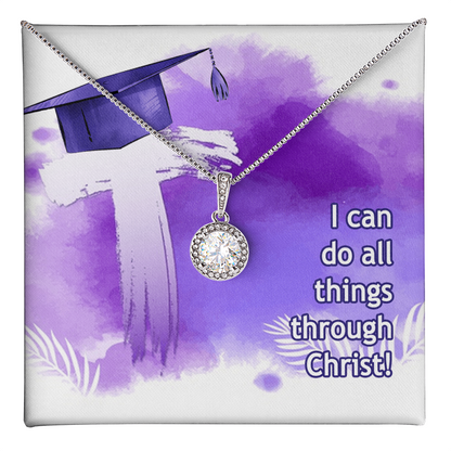Eternal Hope Necklace :I can do all things through Christ !