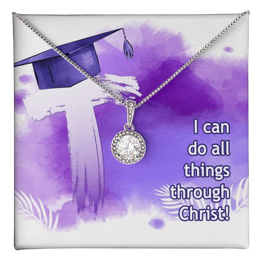 Eternal Hope Necklace :I can do all things through Christ !