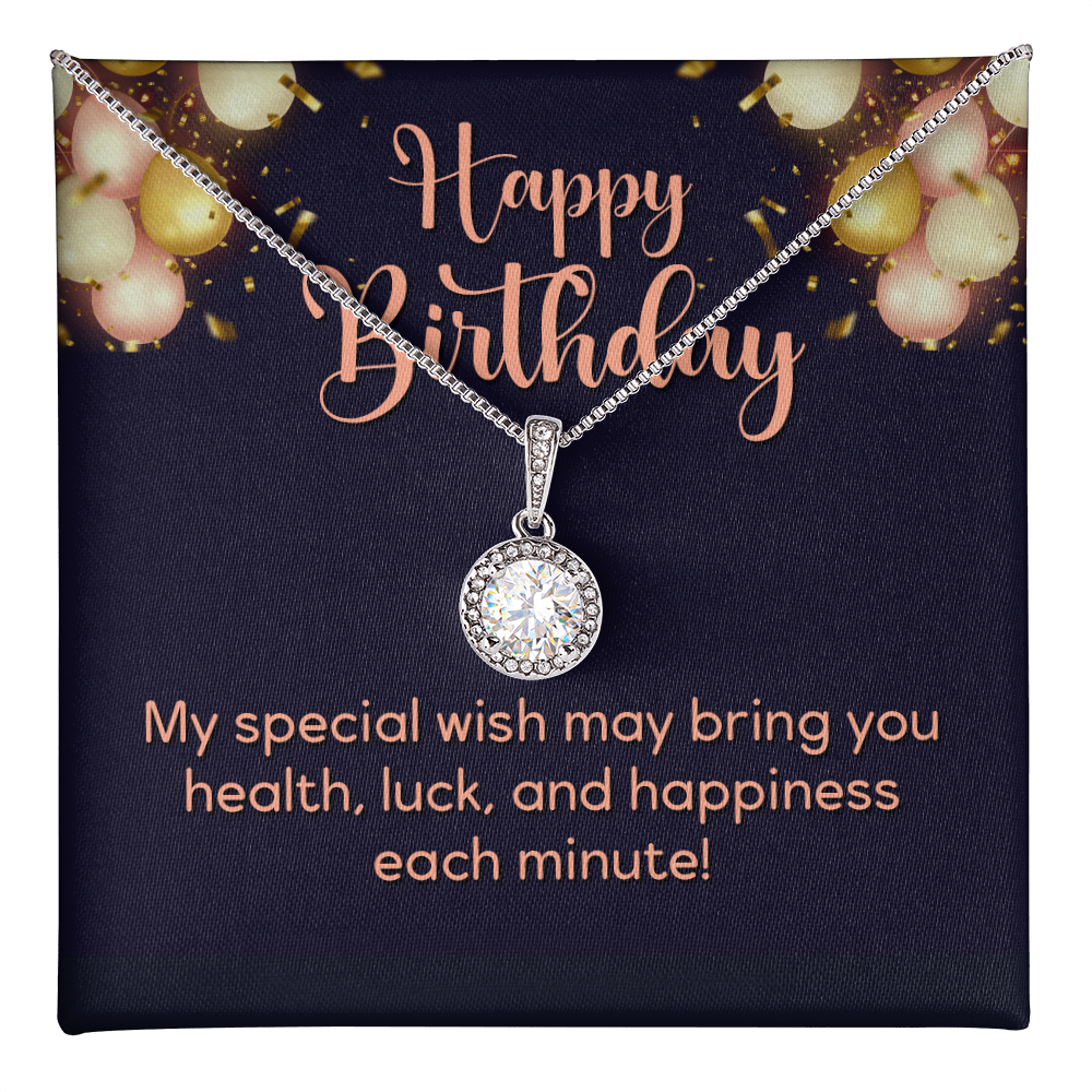 Eternal Hope Necklace: Happy Birthday Balloons