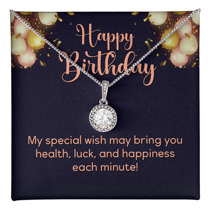 Eternal Hope Necklace: Happy Birthday Balloons