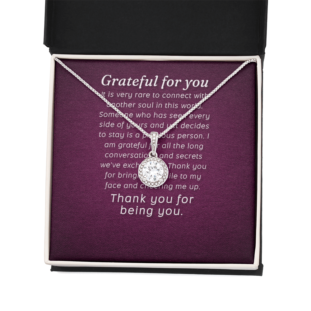 Eternal Hope Necklace: Grateful for you