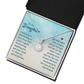 Eternal Hope Necklace: To My Daughter -Win or Learn