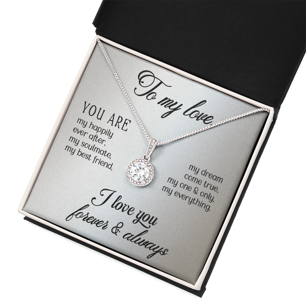 Eternal Hope Necklace:To My Love
