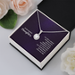 Eternal Hope Necklace: To My Dearest Daughter