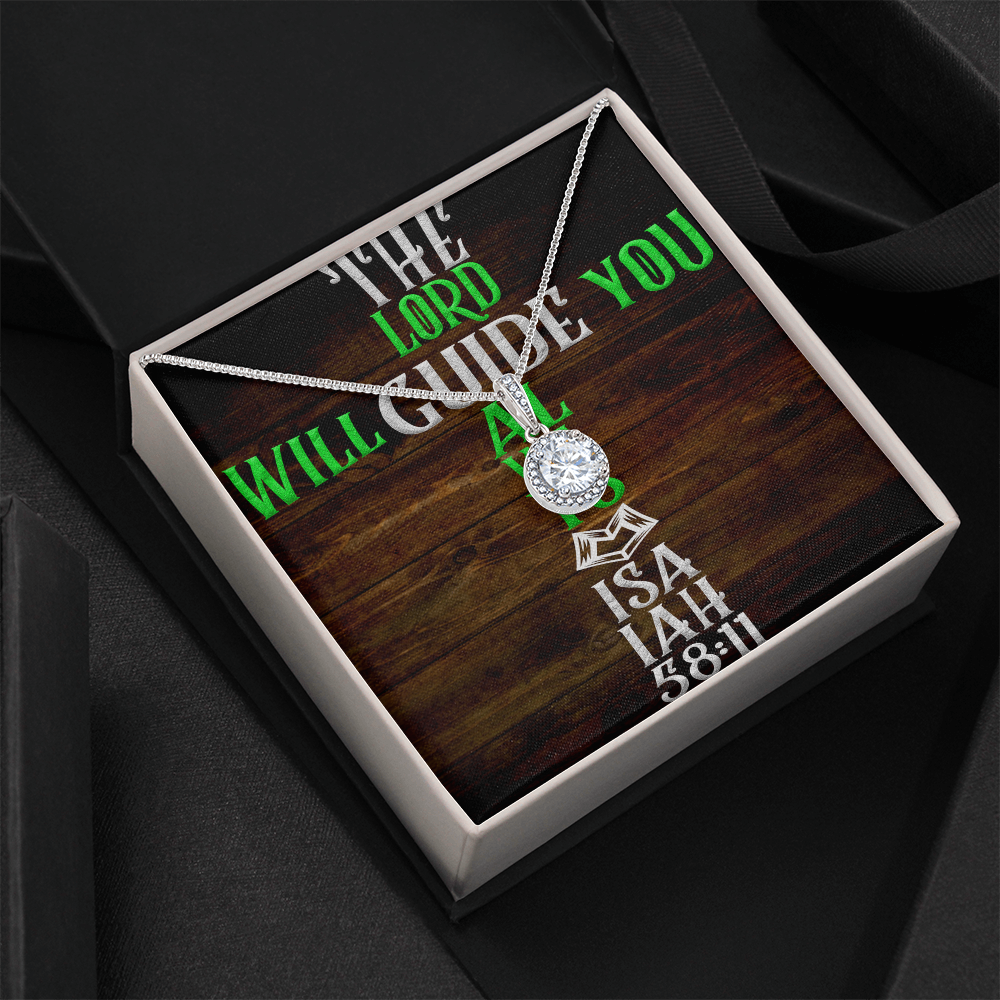Eternal Hope Necklace: The Lord Will Guide You