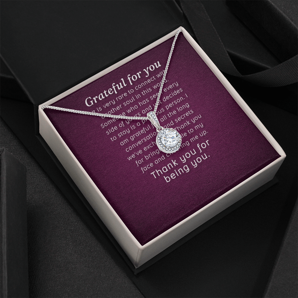 Eternal Hope Necklace: Grateful for you