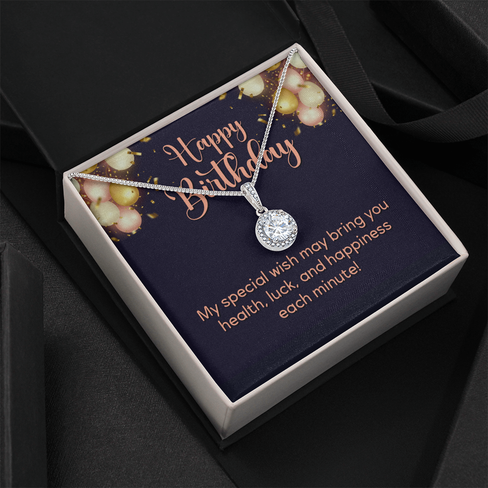Eternal Hope Necklace: Happy Birthday Balloons