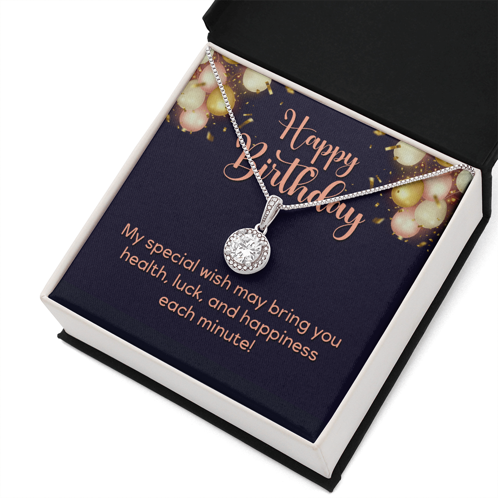 Eternal Hope Necklace: Happy Birthday Balloons