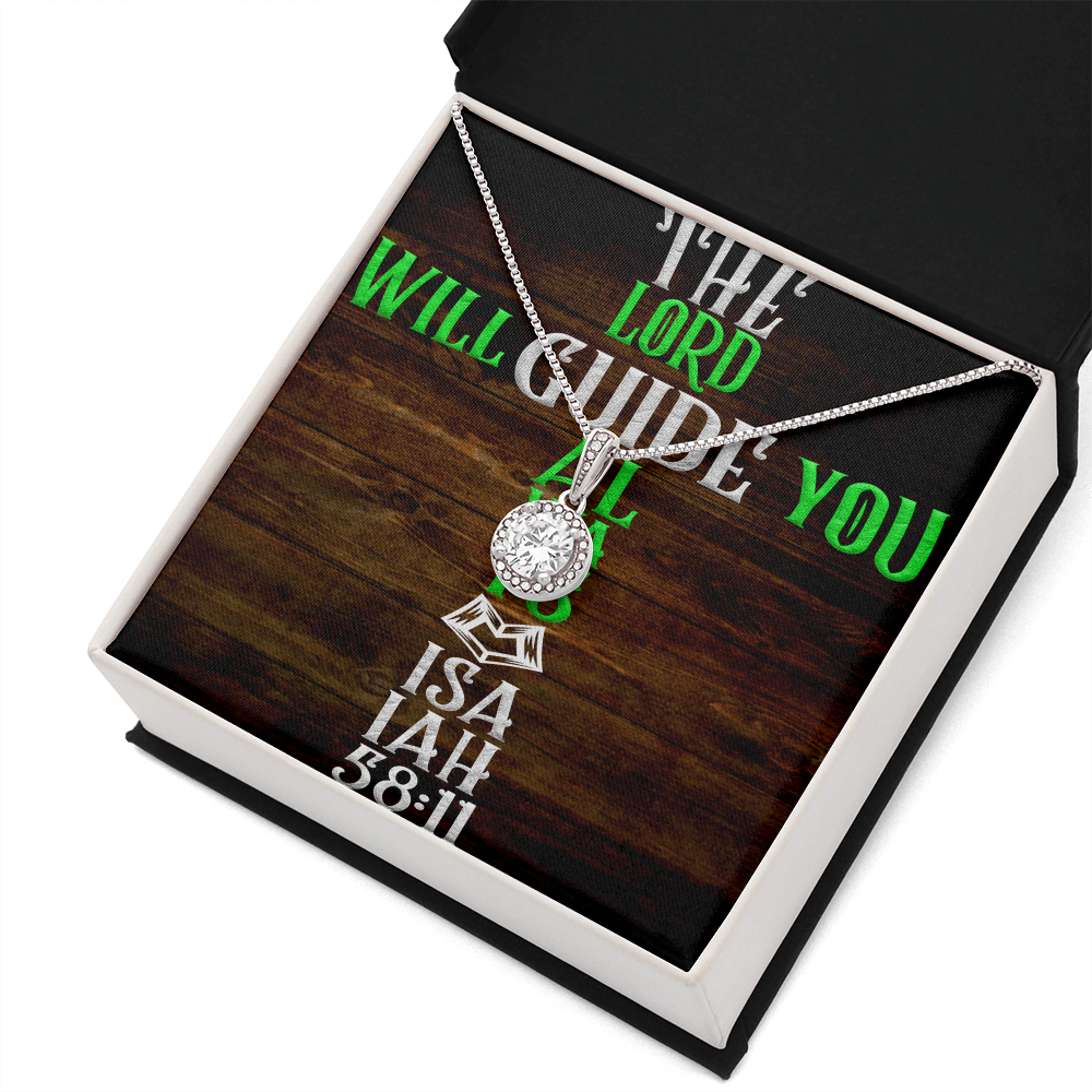 Eternal Hope Necklace: The Lord Will Guide You