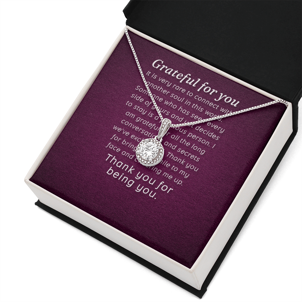 Eternal Hope Necklace: Grateful for you