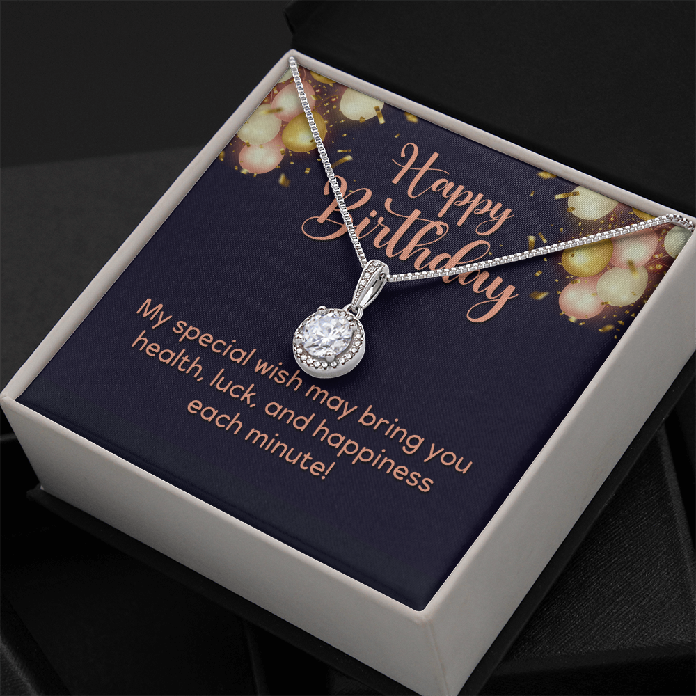 Eternal Hope Necklace: Happy Birthday Balloons