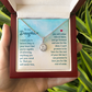Eternal Hope Necklace: To My Daughter -Win or Learn