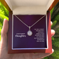 Eternal Hope Necklace: To My Dearest Daughter