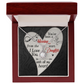 Eternal Hope Necklace: Daughter -You have been a blessing