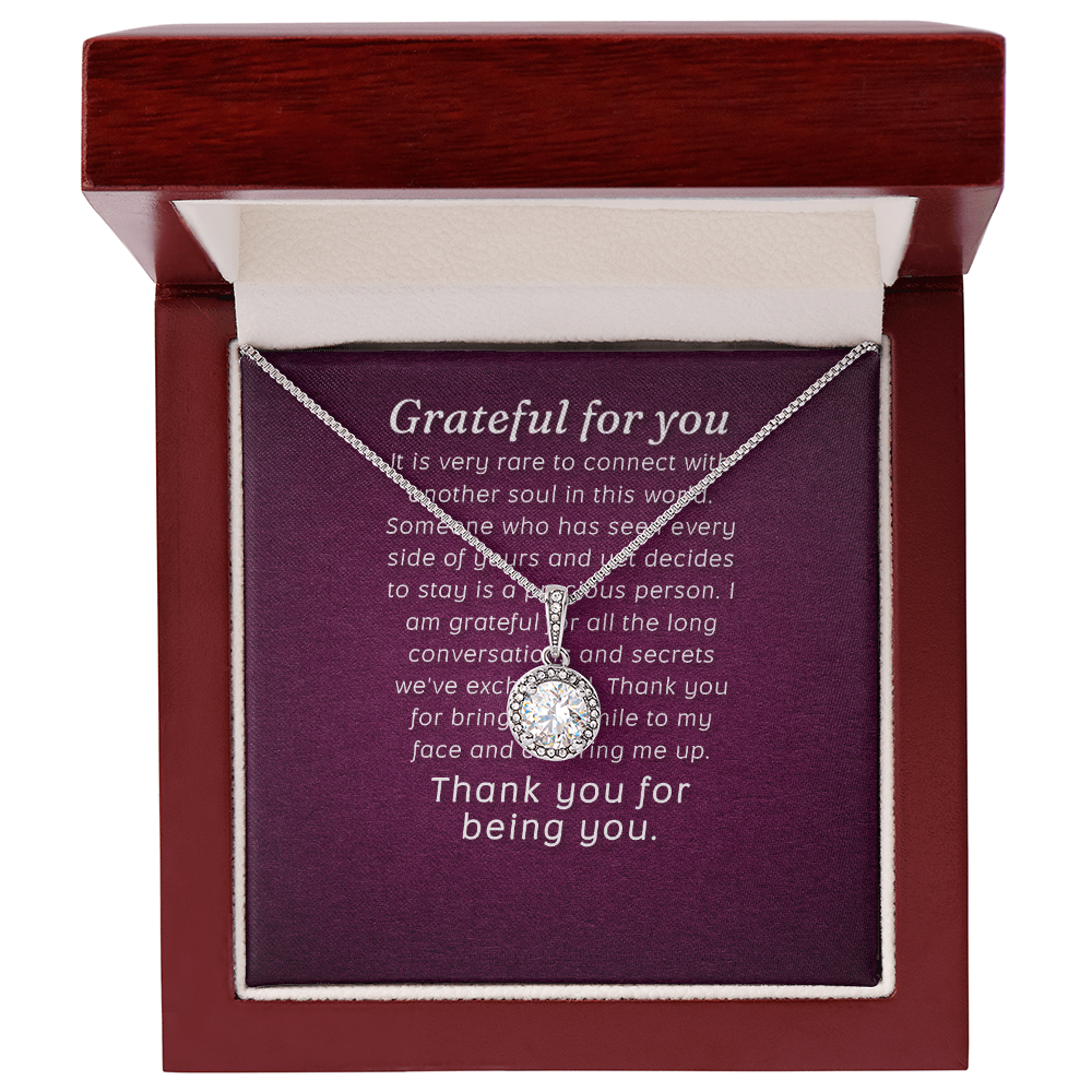 Eternal Hope Necklace: Grateful for you