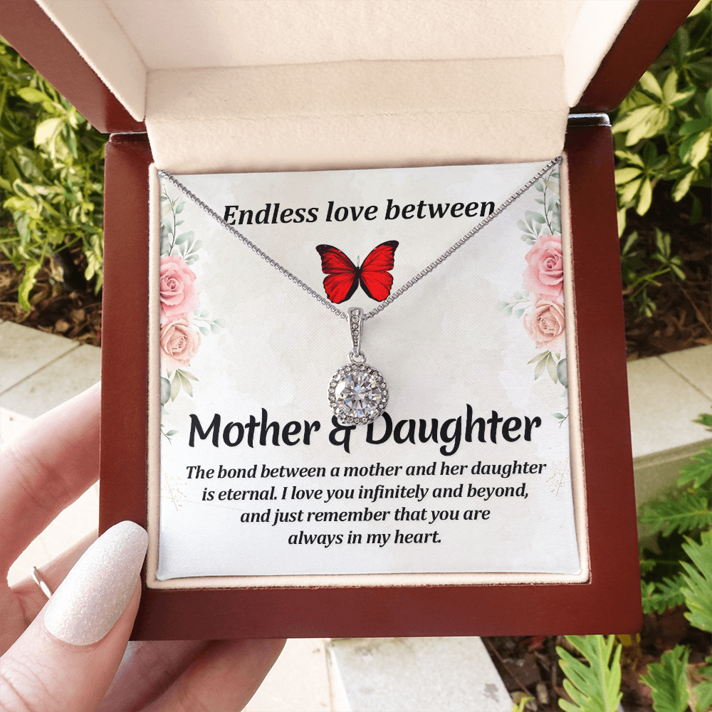 Eternal Hope Necklace:Endless Love -Mother and Daughter
