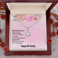 Eternal Hope Necklace: Happy birthday Good Friend